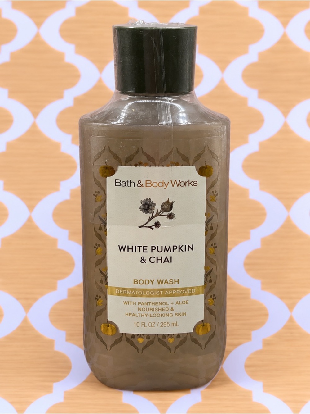 Bath & Body Works White Pumpkin & Chai Body Wash 10 oz NEW Sealed